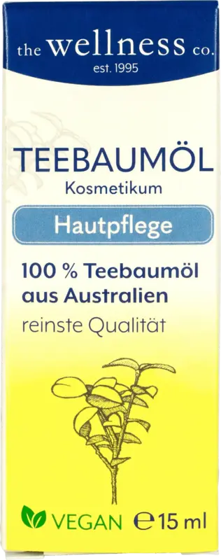 the wellness co. 100 % Teebaum&ouml;l aus Australien