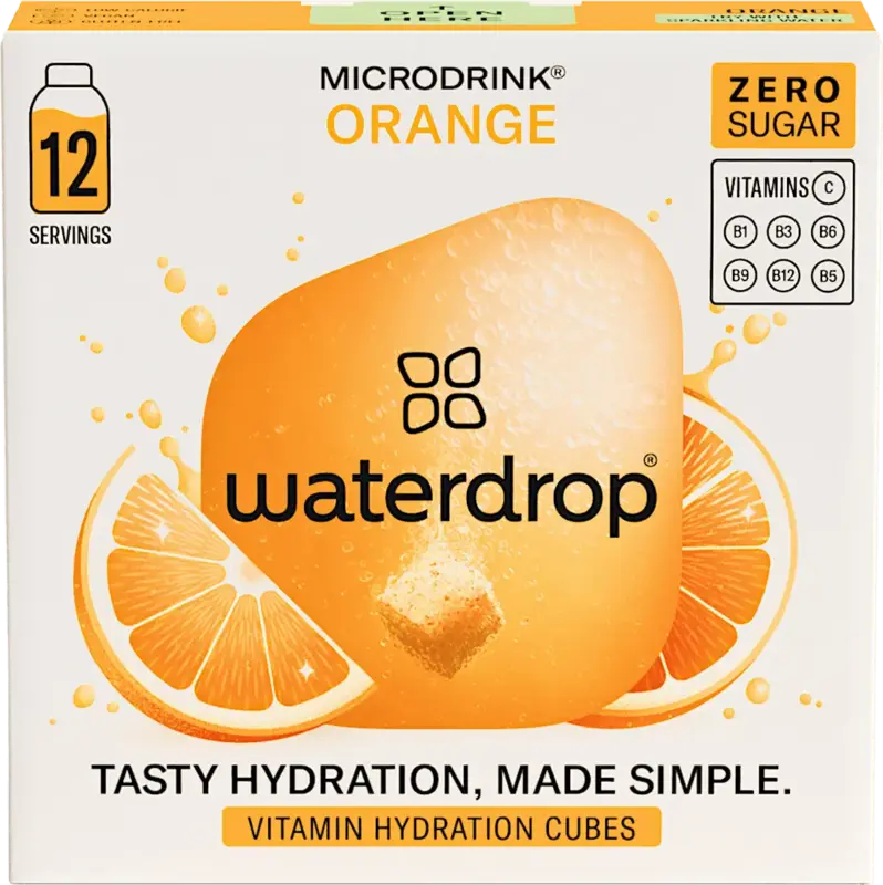 waterdrop Getr&auml;nkew&uuml;rfel Orange
