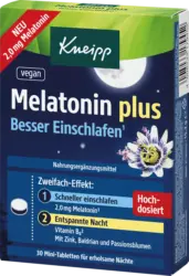 Kneipp Tabletten Melatonin plus