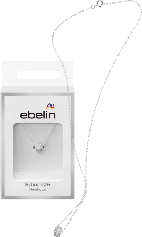 ebelin Halskette Silber