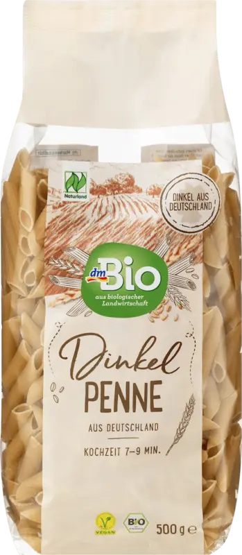 dmBio Nudeln Penne aus Dinkel