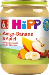 HiPP Fr&uuml;chte Mango-Banane in Apfel ab 6. Monat