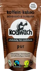 koawach Kakaopulver Bio Koffein-Kakao & Guarana pur