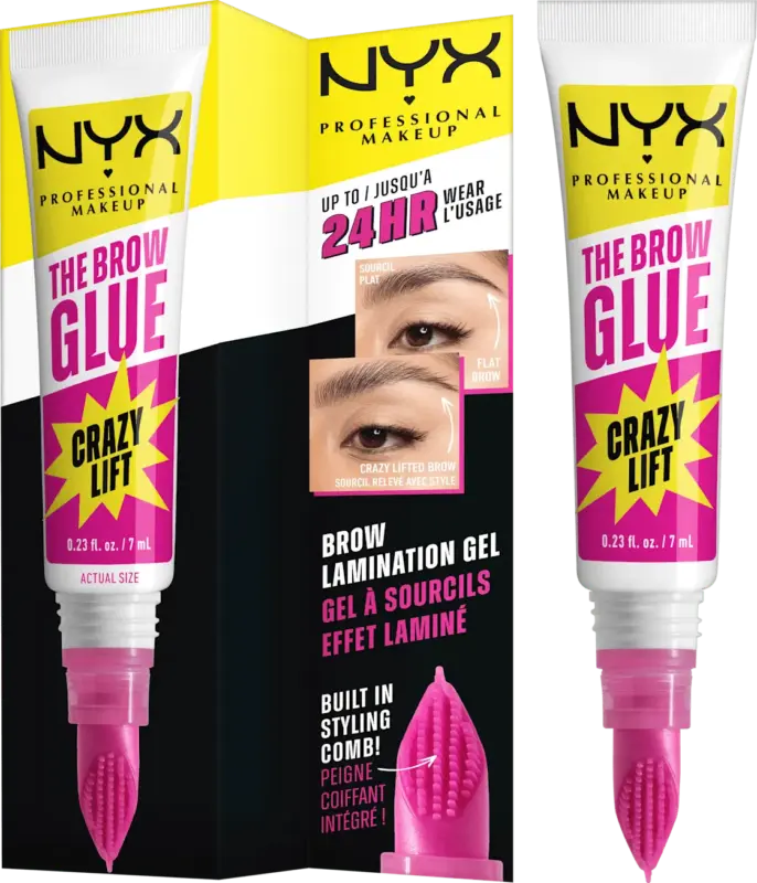 NYX PROFESSIONAL MAKEUP Augenbrauenkleber Crazy Lift 01