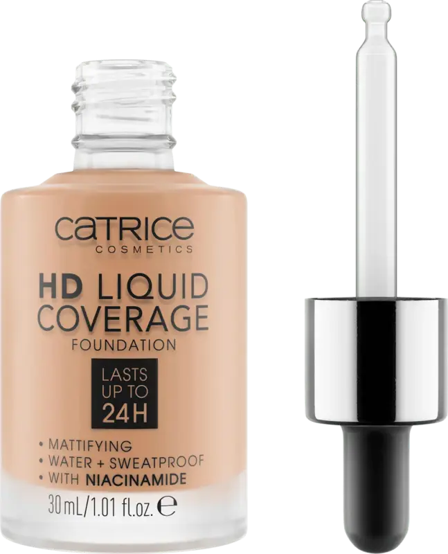 CATRICE Foundation HD Liquid Coverage 040 Warm Beige