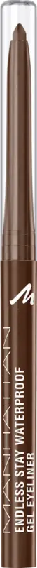 MANHATTAN Cosmetics Gel Eyeliner Endless Stay Waterproof 001 Rich Brown
