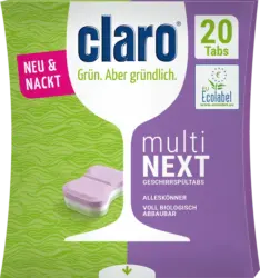 claro Sp&uuml;lmaschinen-Tabs multi NEXT
