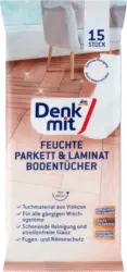 Denkmit Feuchte Reinigungst&uuml;cher f&uuml;r Parkett & Laminat