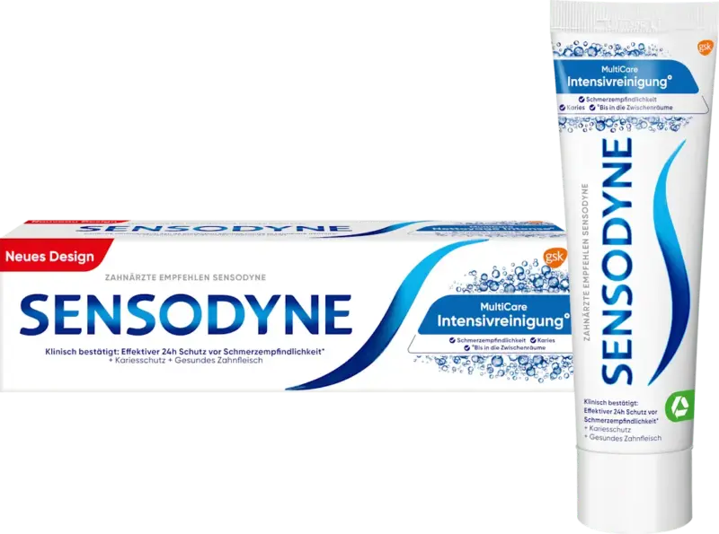 SENSODYNE Zahnpasta Intensivreinigung mit Mizellenschaum