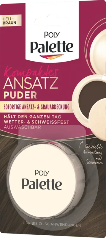 Palette Intensive Color Creme Kompaktes Ansatzpuder Hellbraun