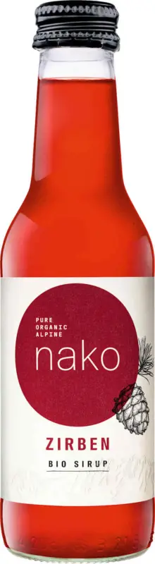 nako Sirup Bio Zirbe