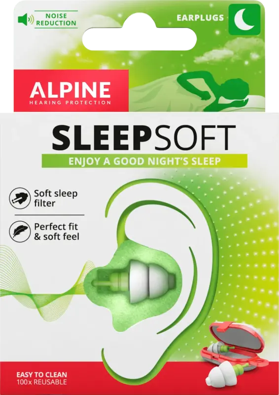 ALPINE Ohrst&ouml;psel Sleep Soft Gr. M