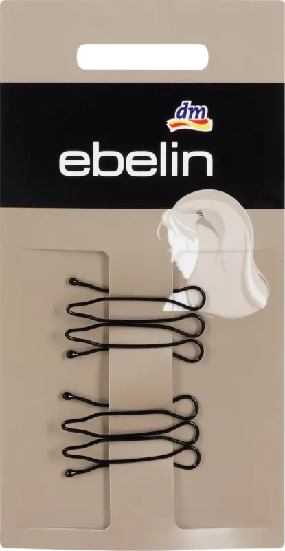 ebelin Haarkamm schwarz