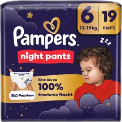 Pampers Baby Pants Night 6 (13-19 kg)