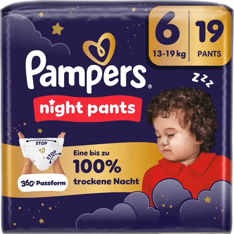 Pampers Baby Pants Night 6 (13-19 kg)