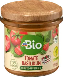 dmBio Gem&uuml;seaufstrich Tomate Basilikum