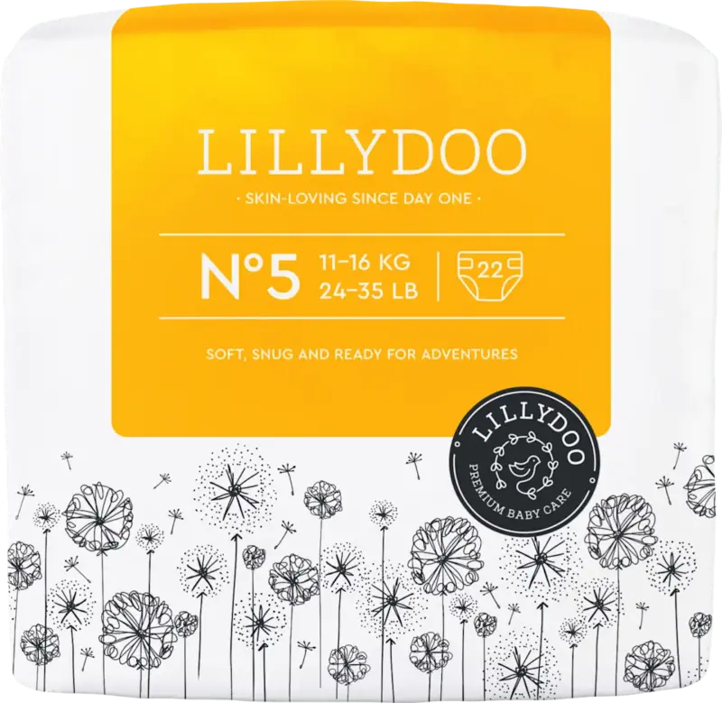 LILLYDOO Windeln Gr. 5 (11-16 kg)