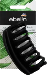 ebelin Breite Haarklammer schwarz
