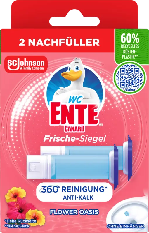 WC-Ente WC-Reiniger Frische-Siegel Flower Oasis Nachf&uuml;llpack
