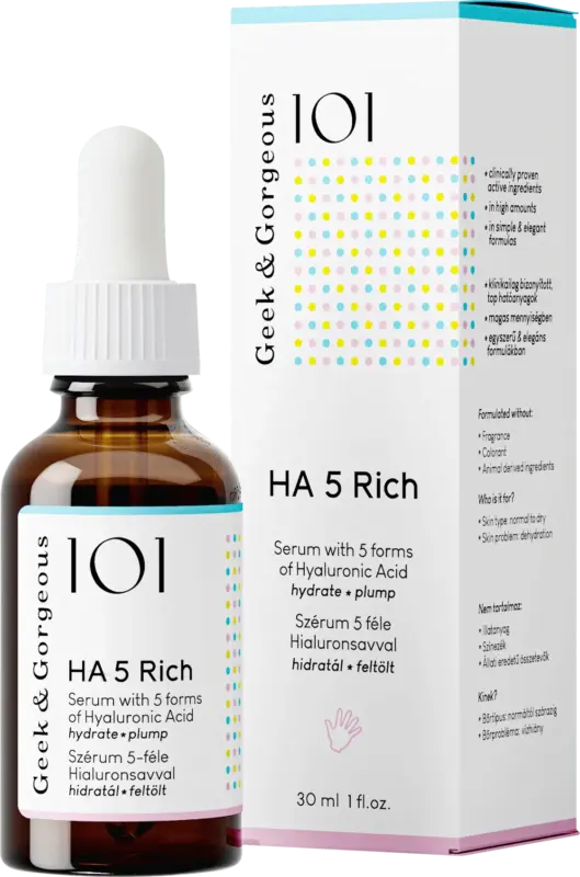 Geek&Gorgeous Serum HA 5 Rich