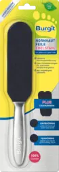 Burgit Hornhautentferner Feile Edelstahl