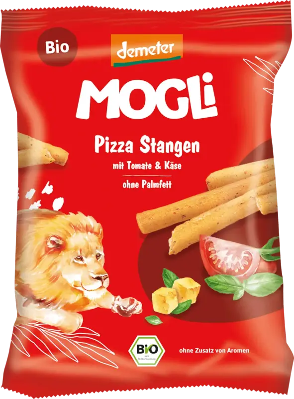 MOGLi Kindersnack Pizza Stangen mit Tomate & K&auml;se