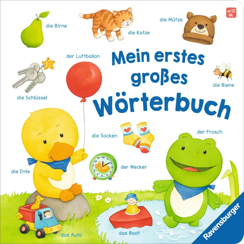 Ravensburger Kinderbuch Mein Erstes Gro&szlig;es W&ouml;rterbuch