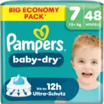dm drogerie markt Pampers Windeln Baby-Dry Gr. 7 (15+ kg) Big Pack