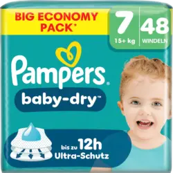 Pampers Windeln Baby-Dry Gr. 7 (15+ kg) Big Pack