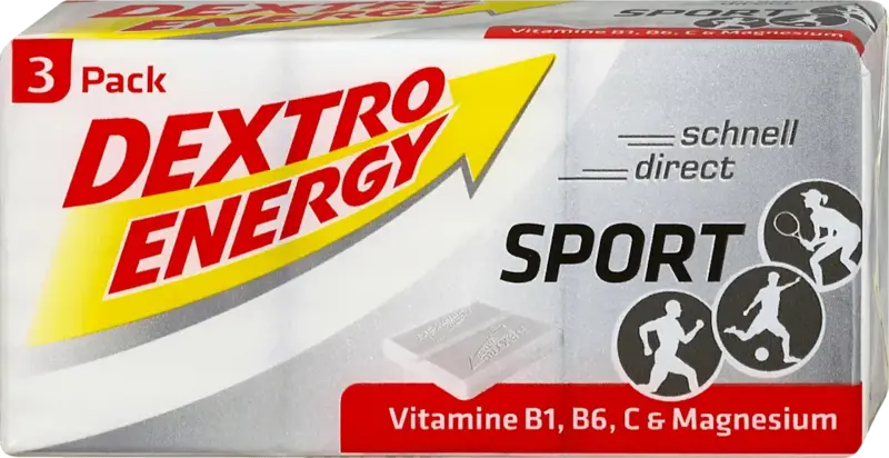 DEXTRO ENERGY Traubenzucker Energy Sport 3er Pack