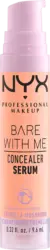NYX PROFESSIONAL MAKEUP Concealer Serum Bare With Me 06 Medium Vanilla