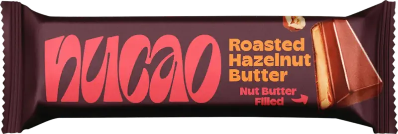 nucao Schokoriegel Roasted Hazelnut Butter
