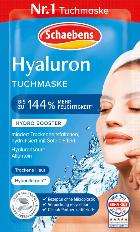Schaebens Tuchmaske Hyaluron