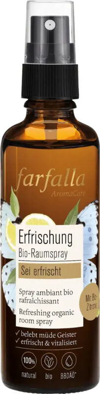 farfalla Duftspray Bio-Raumspray Erfrischung