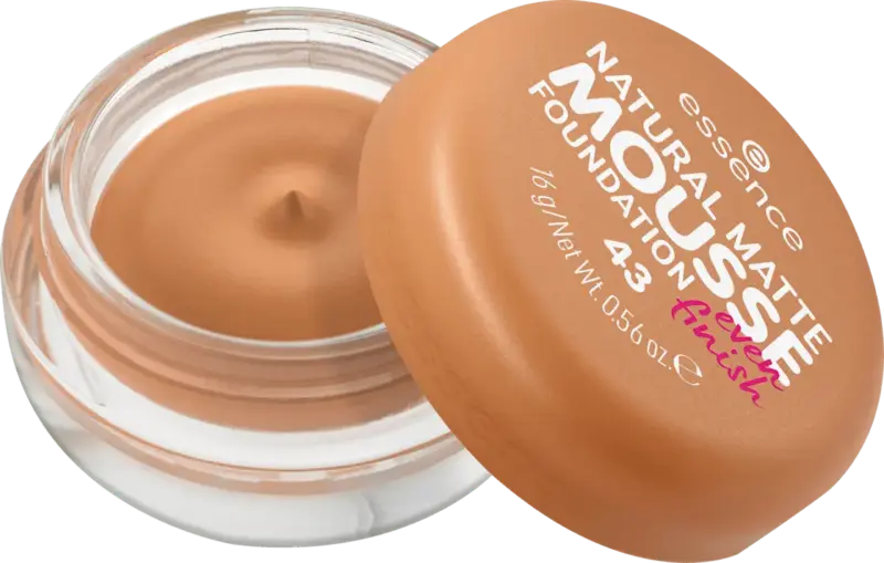 essence Foundation Natural Matte Mousse 43