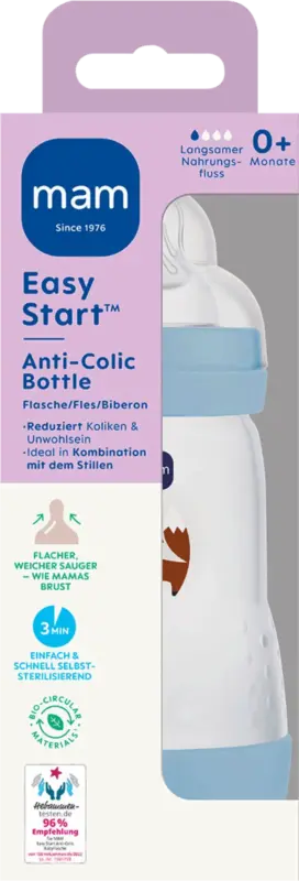 mam Babyflasche Easy Start Anti-Kolik 0+ Monate 260 ml sortiert