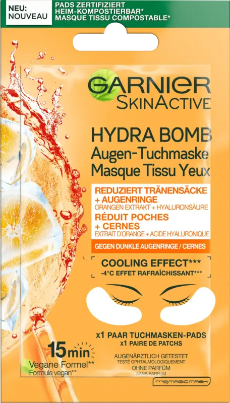Garnier Skin Active Augenpads Hydra Bomb (1 Paar)
