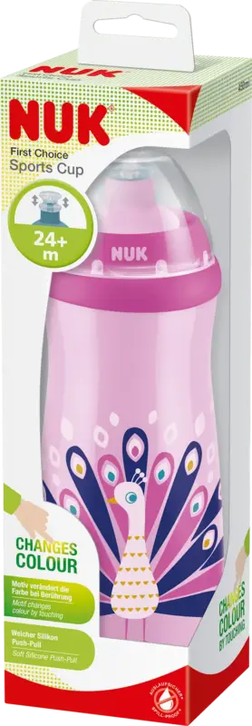 NUK Trinkflasche Kinder First Choice Sports Cup 24+ Monate 450 ml sortiert