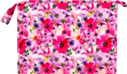 PARSA BEAUTY Kulturbeutel gro&szlig; mit Blumen