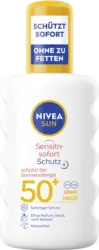 NIVEA SUN Sonnenspray Sensitiv sofort LSF 50+