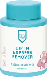 Micro Cell Nagellackentferner Dip In Express Remover acetonfrei