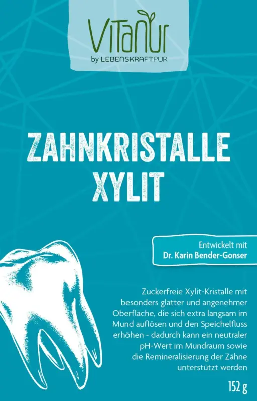 Lebenskraftpur Zahnkristalle Vitanur Xylit