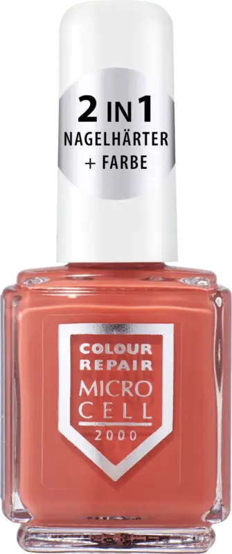 Micro Cell Nagellack & Nagelh&auml;rter 2in1 Colour Repair Brick Red
