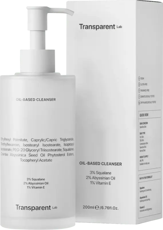 Transparent Lab Reinigungs&ouml;l