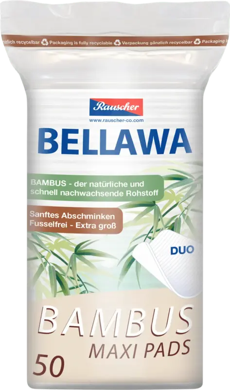 Bellawa Abschminkpads Bambus Maxi