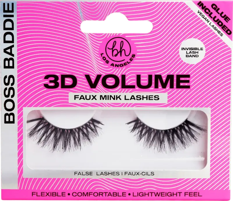 bh cosmetics K&uuml;nstliche Wimpern 3D XL Volume Boss Baddie (1 Paar)