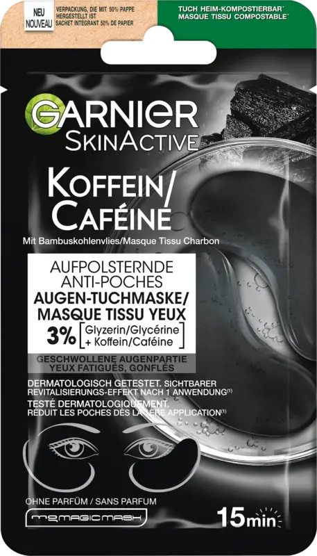 Garnier Skin Active Augenpads Koffein (1 Paar)