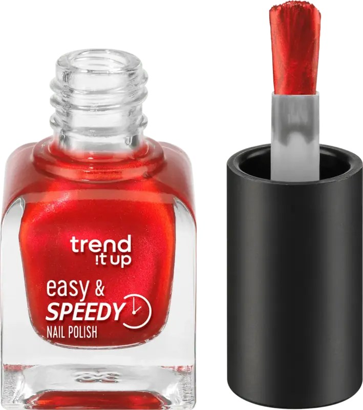 trend !t up Nagellack Easy & Speedy 100 Red
