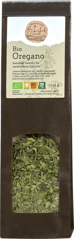 Biberhof Oregano Bio