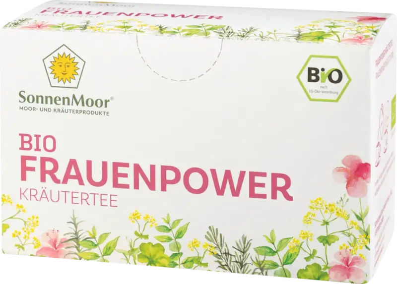 SonnenMoor Kr&auml;utertee Bio Frauenpower